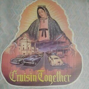Vintage 1980's " Crusin Together" - Heat Transfer Patch - Rare